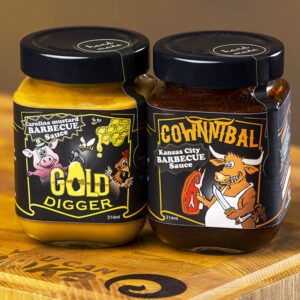 Kit salse BBQ - GOLD DIGGER & COWNNIBAL